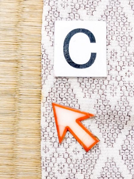 Photo14: M0818M Vintage Japanese women  Grayish Red HITOE unlined / Silk. Diamond-shaped flowers,   (Grade C) (14)