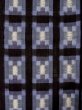 Photo3: Mint M0818W Vintage Japanese women   Navy Blue HITOE unlined / Wool. Stripes,   (Grade A) (3)