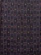 Photo4: M0818X Vintage Japanese women  Dark Navy Blue HITOE unlined / Wool. Plaid Checks   (Grade C) (4)
