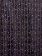 Photo4: M0818X Vintage Japanese women  Dark Navy Blue HITOE unlined / Wool. Plaid Checks   (Grade C) (4)