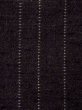 Photo6: M0819A Used Japanese women   Black HITOE unlined / Wool. Stripes,   (Grade C) (6)
