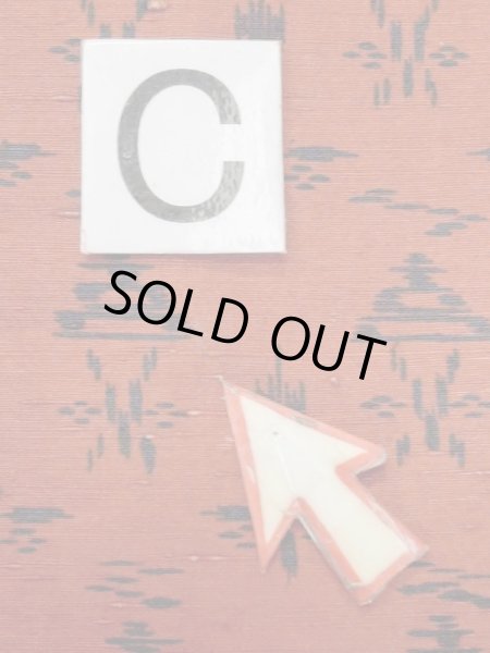 Photo14: M0829C Vintage Japanese women   Vermilion MICHIYUKI outer coat / Silk. Abstract pattern   (Grade C) (14)