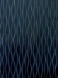 Photo4: M0829N Vintage Japanese women  Dark Navy Blue Rain coat / Synthetic. Curved lines   (Grade C) (4)