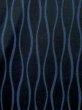 Photo5: M0829N Vintage Japanese women  Dark Navy Blue Rain coat / Synthetic. Curved lines   (Grade C) (5)