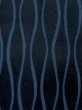 Photo6: M0829N Vintage Japanese women  Dark Navy Blue Rain coat / Synthetic. Curved lines   (Grade C) (6)