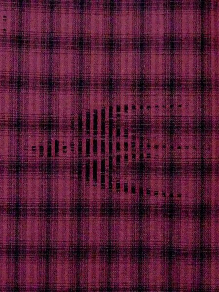 Photo6: M0829O Vintage Japanese women Dark Vivid Dark Red Rain coat / Synthetic. Bird,   (Grade C) (6)