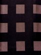 Photo5: M0829P Vintage Japanese women  Dark Brown Rain coat / Synthetic. Plaid Checks   (Grade B) (5)