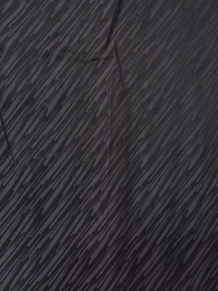 Photo3: M0830A Vintage Japanese women   Black MICHIYUKI outer coat / Synthetic. Line   (Grade B) (3)