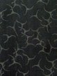 Photo5: M0830C Vintage Japanese women  Dark Gray MICHIYUKI outer coat / Synthetic. Abstract pattern   (Grade C) (5)