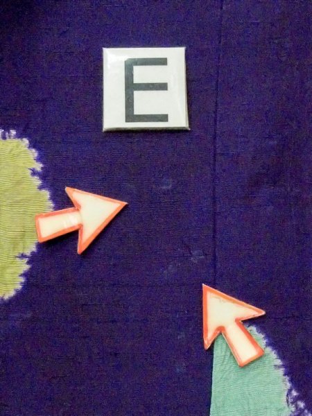 Photo16: M0830D Antique Japanese women  Vivid Purple MICHIYUKI outer coat / Silk. Peony,   (Grade D) (16)