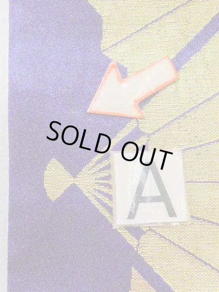 Photo8: M0901J Vintage Japanese Kimono  Vivid Purple HANHABA OBI half width sash Folding fan Silk. (Grade B) (8)