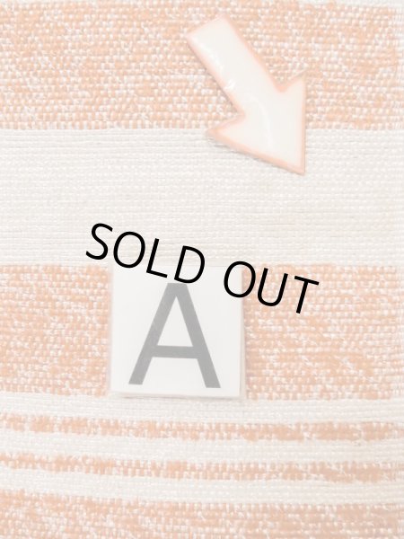 Photo9: M0901P Vintage Japanese Kimono   Off White HANHABA OBI half width sash Stripes Mixed. (Grade B) (9)