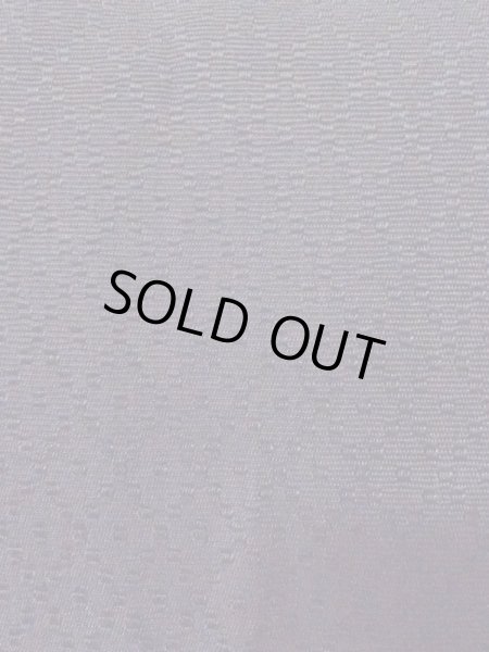 Photo3: M0902B Vintage Japanese Kimono   Black HANHABA OBI half width sash Lozenges Silk. (Grade B) (3)