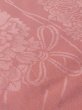 Photo8: M0907B Antique Japanese women  Pale Coral HAORI short jacket / Silk.    (Grade D) (8)