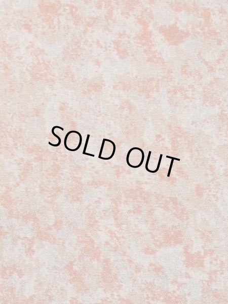 Photo7: M0907F Antique Japanese women   Coral HAORI short jacket / Silk. Tree,   (Grade D) (7)