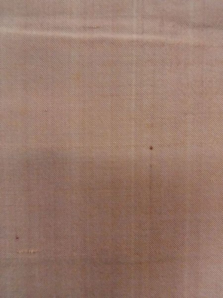 Photo8: M0908B Antique Japanese women  Pale Pink HAORI short jacket / Silk. Lozenges,   (Grade C) (8)