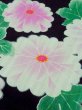 Photo8: M0914R Used Japanese women   Black YUKATA summer(made in Other than Japan) / Cotton. SAKURA cherry blossom,   (Grade C) (8)