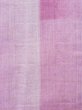 Photo6: M0914T Used Japanese women   Pink YUKATA summer(made in Other than Japan) / Cotton.  Hibiscus pattern, Base woven pattern: Heart pattern  (Grade B) (6)