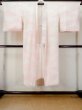 Photo1: M0922F Vintage Japanese women  Pale Pink JUBAN undergarment / Silk. Mountain,   (Grade C) (1)