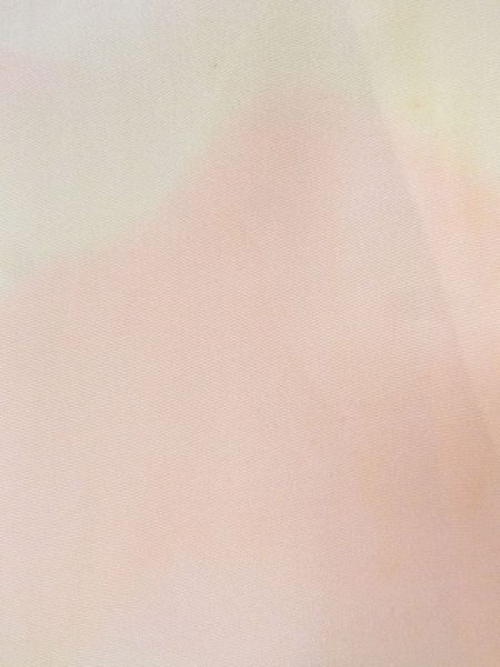 Photo5: M0922F Vintage Japanese women  Pale Pink JUBAN undergarment / Silk. Mountain,   (Grade C) (5)