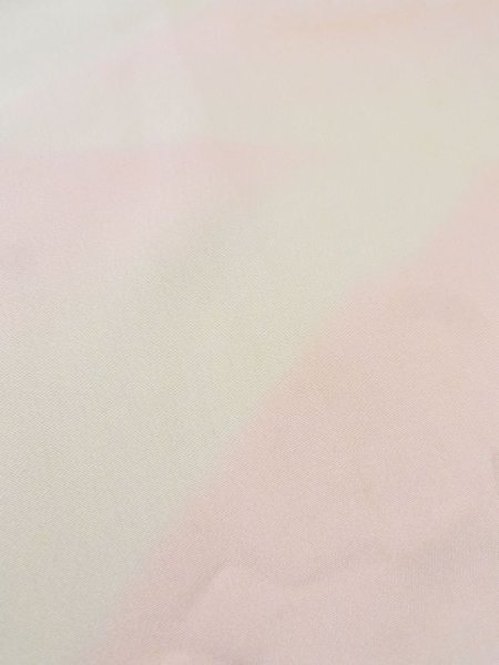 Photo8: M0922F Vintage Japanese women  Pale Pink JUBAN undergarment / Silk. Mountain,   (Grade C) (8)