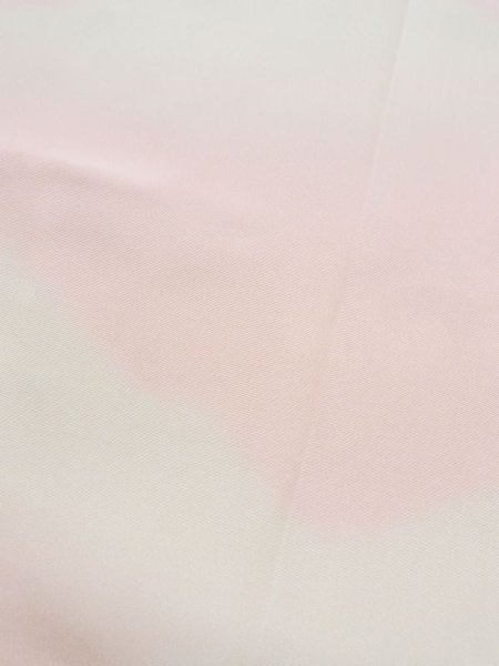 Photo10: M0922F Vintage Japanese women  Pale Pink JUBAN undergarment / Silk. Mountain,   (Grade C) (10)
