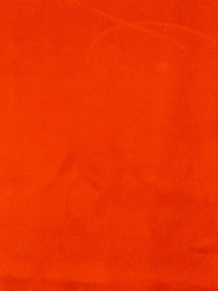 Photo5: M0922Q Antique Japanese women   Red JUBAN undergarment / Silk.  Based woven pattern : Traditional Japanese handball  (Grade C) (5)