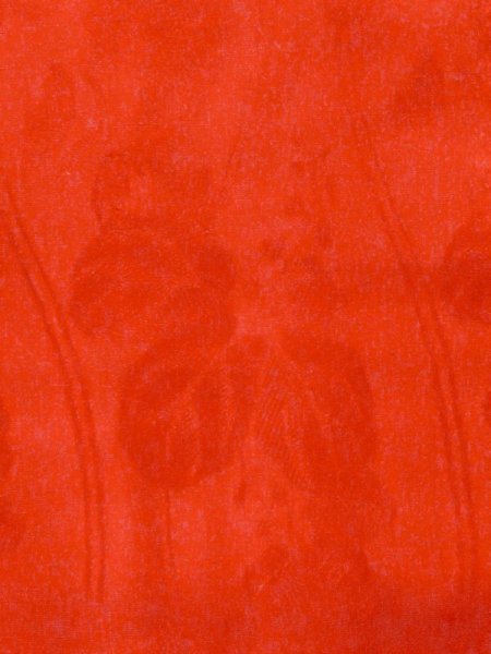 Photo6: M0922T Antique Japanese women   Red JUBAN undergarment / Silk.  There is an impression from use.  (Grade D) (6)