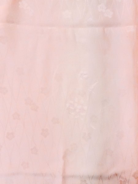 Photo3: M0922X Vintage Japanese women Pale Light Pink JUBAN undergarment / Synthetic.    (Grade C) (3)