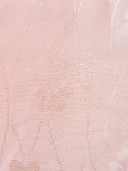 Photo6: M0922X Vintage Japanese women Pale Light Pink JUBAN undergarment / Synthetic.    (Grade C) (6)
