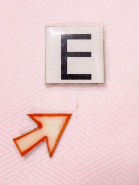 Photo16: M0923C Used Japanese women  Light Pink JUBAN undergarment / Synthetic. UME plum bloom   (Grade C) (16)