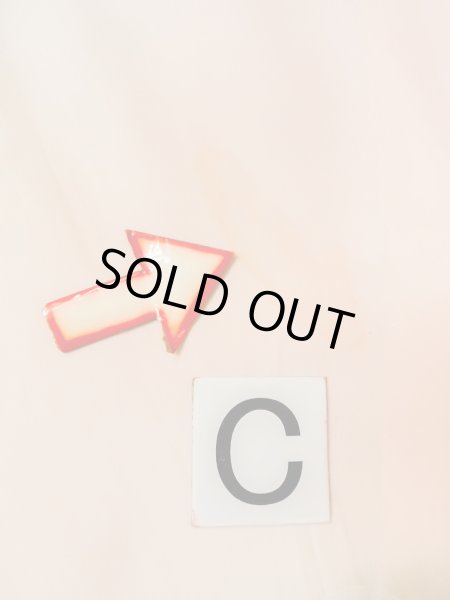 Photo16: M1003C Vintage Japanese women   Coral JUBAN undergarment / Silk. UME plum bloom, Lining is attached on sleeves.  (Grade B) (16)