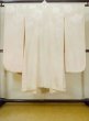 Photo2: M1003E Vintage Japanese women  Pale Coral JUBAN undergarment / Silk.    (Grade D) (2)