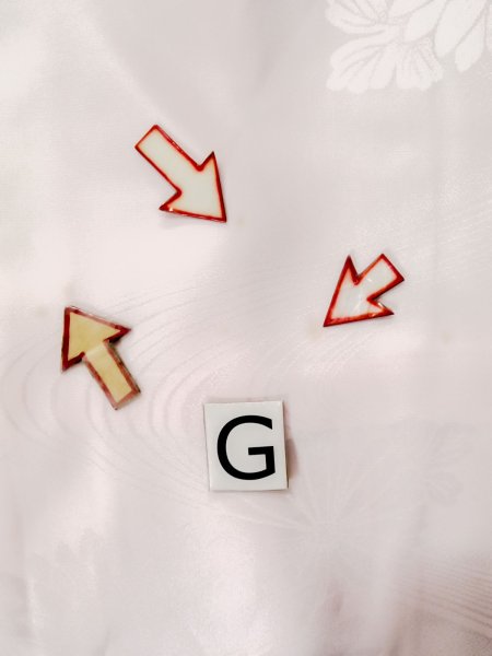 Photo20: M1003G Vintage Japanese women  Pale Pink JUBAN undergarment / Silk. Stream   (Grade C) (20)