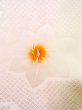 Photo7: Mint M1003H Used Japanese women  Light Pink JUBAN undergarment / Silk. Flower   (Grade A) (7)