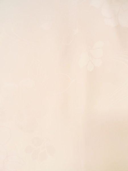 Photo3: M1003I Vintage Japanese women Pale Light Pink JUBAN undergarment / Silk. Gradation   (Grade B) (3)