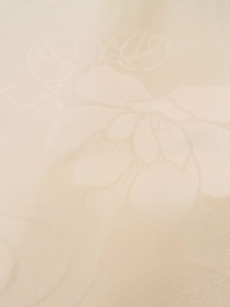 Photo8: M1003I Vintage Japanese women Pale Light Pink JUBAN undergarment / Silk. Gradation   (Grade B) (8)