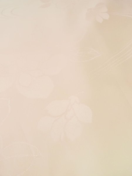 Photo10: M1003I Vintage Japanese women Pale Light Pink JUBAN undergarment / Silk. Gradation   (Grade B) (10)