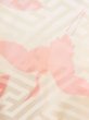 Photo7: M1003L Vintage Japanese women   Off White JUBAN undergarment / Silk. Crane   (Grade B) (7)