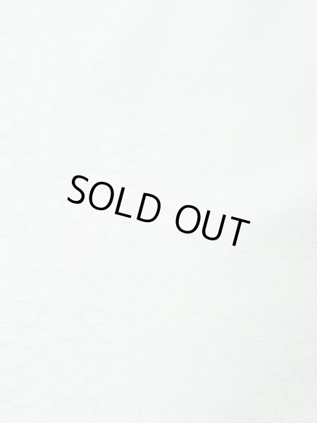 Photo6: M1003P Vintage Japanese women   White JUBAN undergarment / Synthetic.    (Grade C) (6)