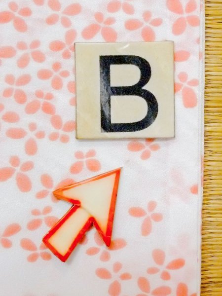 Photo13: M1003S Vintage Japanese women Pale Light Coral JUBAN undergarment / Synthetic. Butterfly   (Grade C) (13)