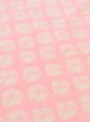 Photo7: M1003T Vintage Japanese women  Light Pink JUBAN undergarment / Synthetic. Dapple pattern   (Grade C) (7)