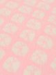 Photo8: M1003T Vintage Japanese women  Light Pink JUBAN undergarment / Synthetic. Dapple pattern   (Grade C) (8)