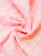 Photo9: M1003T Vintage Japanese women  Light Pink JUBAN undergarment / Synthetic. Dapple pattern   (Grade C) (9)