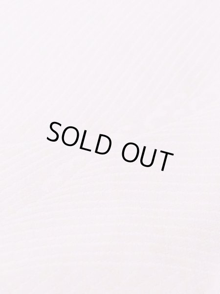 Photo7: M1003U Vintage Japanese women Pale Light Pink JUBAN undergarment / Synthetic. Wave   (Grade C) (7)