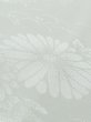 Photo10: M1003V Vintage Japanese women   White JUBAN undergarment / Synthetic.  Based woven pattern: Grass, Haze  (Grade C) (10)