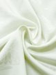 Photo11: M1003V Vintage Japanese women   White JUBAN undergarment / Synthetic.  Based woven pattern: Grass, Haze  (Grade C) (11)