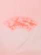 Photo5: M1003Y Vintage Japanese women  Light Coral JUBAN undergarment / Synthetic. Folding fan, There is an impression from use.  (Grade C) (5)
