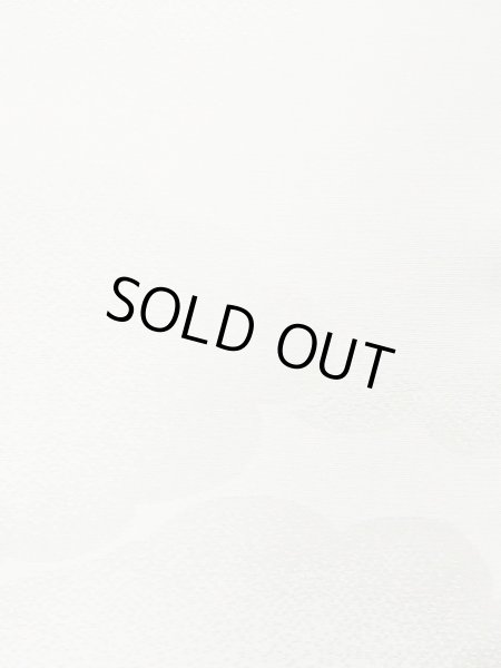 Photo6: M1003Z Vintage Japanese women   White JUBAN undergarment / Synthetic.    (Grade C) (6)