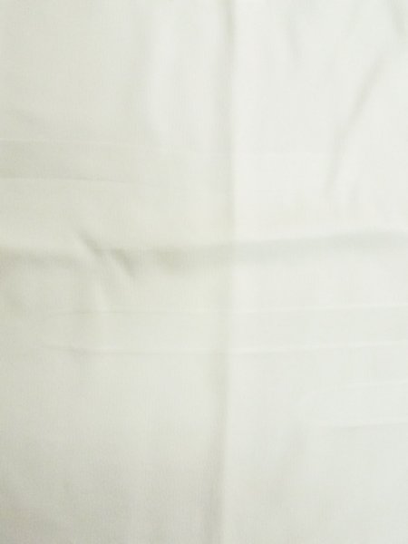 Photo4: M1004C Vintage Japanese women   Off White JUBAN undergarment / Silk.    (Grade C) (4)